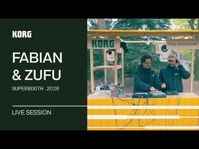 Fabian & Zufu | SUPERBOOTH 2026 Live Session