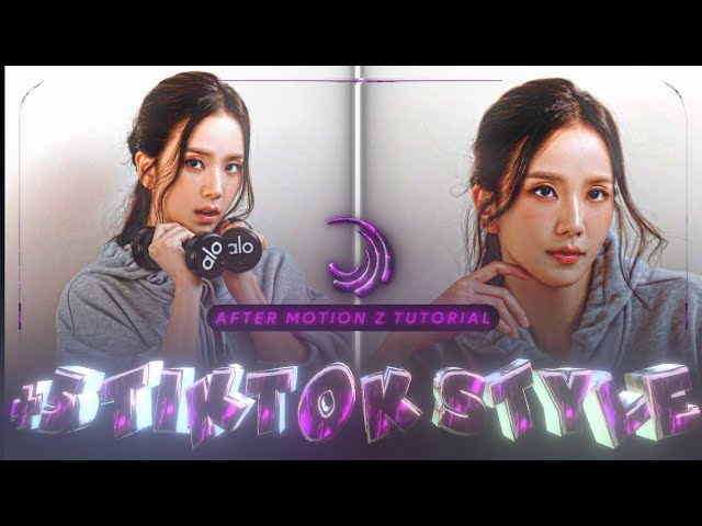 + 5 TIKTOK STYLE EDIT PRESET IN AFTER MOTION Z 