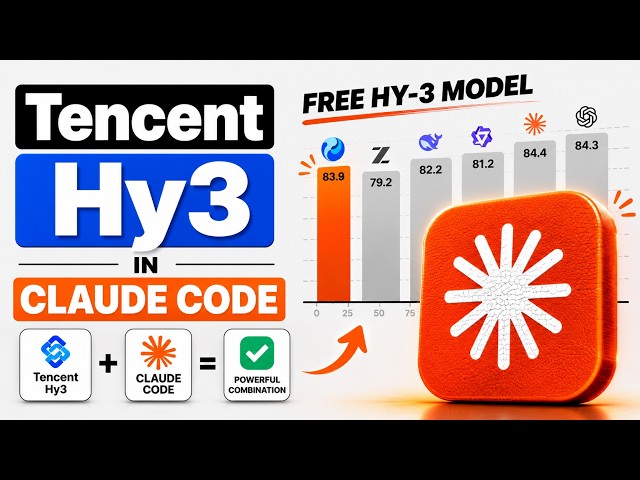 Stop Paying! Use Tencent Hy3 FREE Inside Claude Code