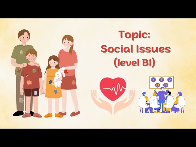 English shadowing | Social Issues | Level B1 | How to improve English