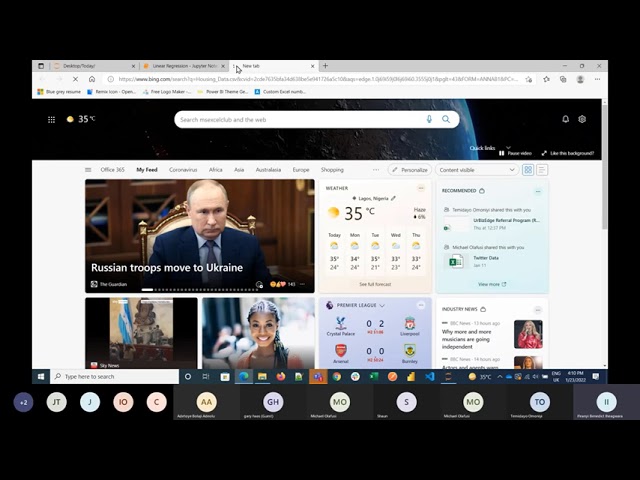 Microsoft Excel Office Hour 74: Building a simple ML Model | Ifeanyi Benedict Iheagwara