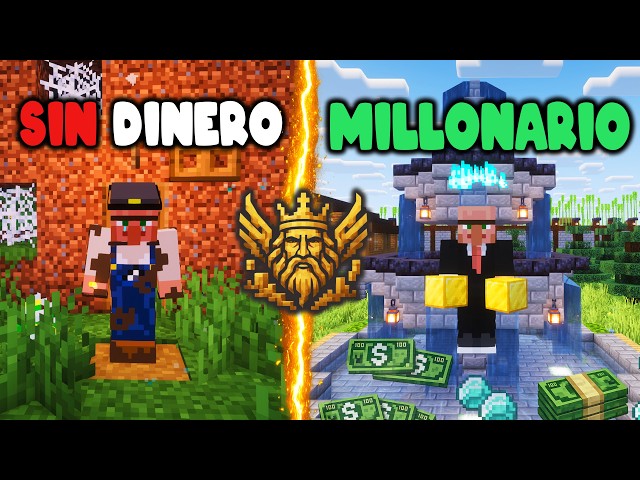EMPECÉ SIN DINERO y TERMINÉ MILLONARIO en DIOSESMC🤑💰