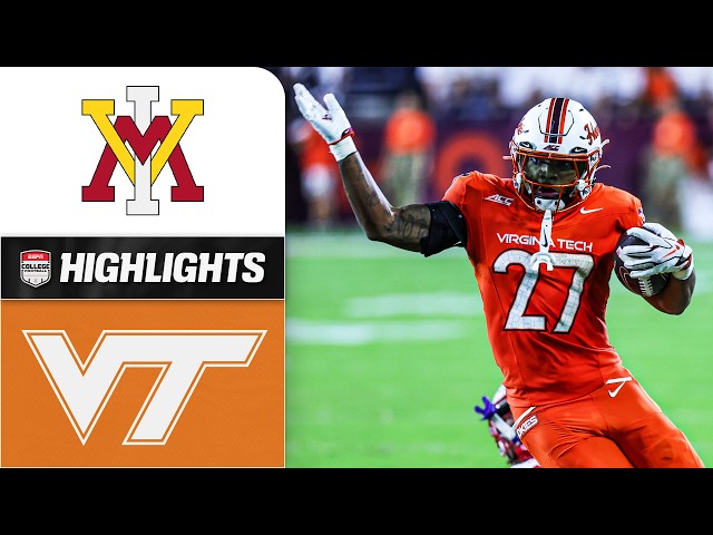 VMI Keydets vs. Virginia Tech Hokies | Full Game Highlights | ESPN College Football