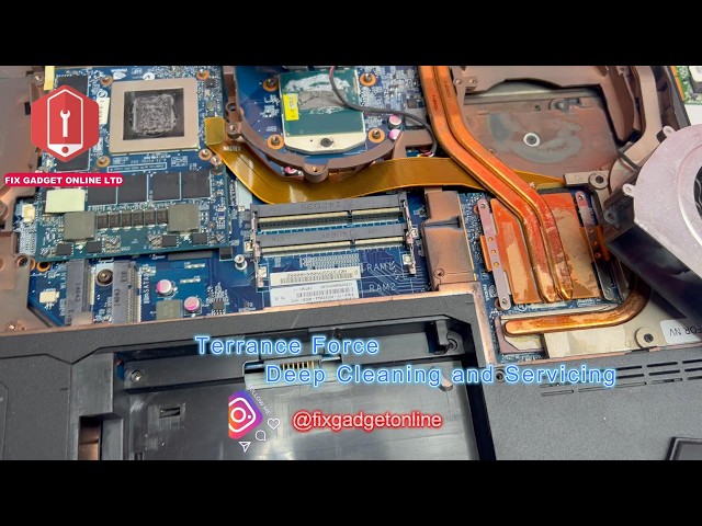 TERRANCE FORCE LAPTOP DEEP CLEANING AND SERVICING