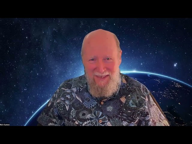 Rich Sutton on "AI creativity & discovery"