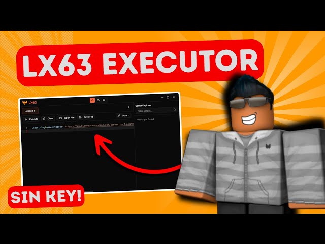 ✅DESCARGAR El MEJOR Exploit *LX63* Executor *GRATIS NO KEY* | Ejecutor Roblox Web PC Tutorial