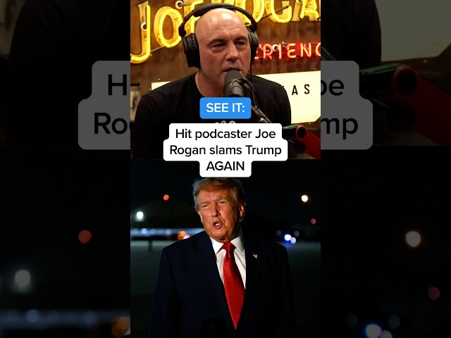 SEE IT: Joe Rogan slams Trump AGAIN
