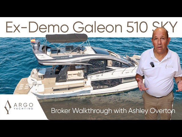 Ex-Demo Galeon 510 Sky | FOR SALE NOW in Mallorca | SAVE £410,000 | Presented by Ashley Overton