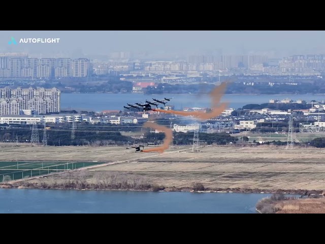 AutoFlight's 5-Ton Matrix eVTOL demonstration flight