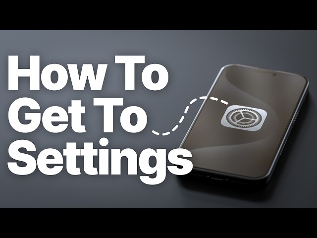 How to Get to Settings on iPhone (Every Way That Works)