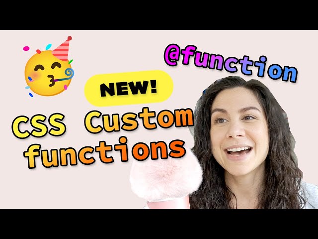 CSS Custom Functions with @function