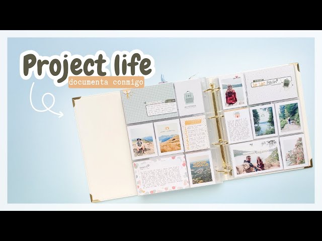 PROJECT LIFE: This is how I document my 2025 vacation | with "A Volar" by Mintopía | scrapbooking