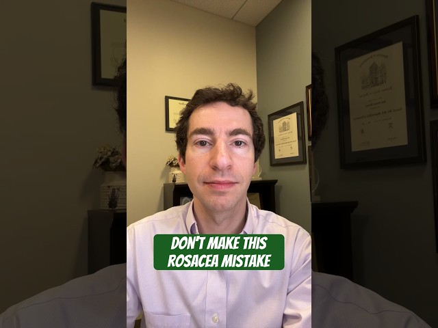 Don’t make this rosacea mistake - dermatologist explains #redness