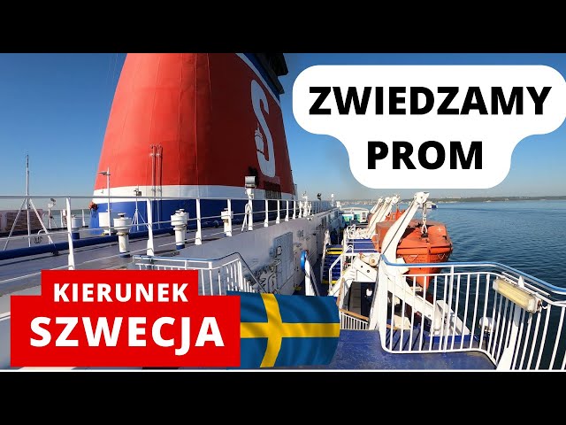 Płyniemy promem Stena Line do Szwecji, wjeżdżamy na prom i szukamy kabiny na Stena Spiritt #vanlife