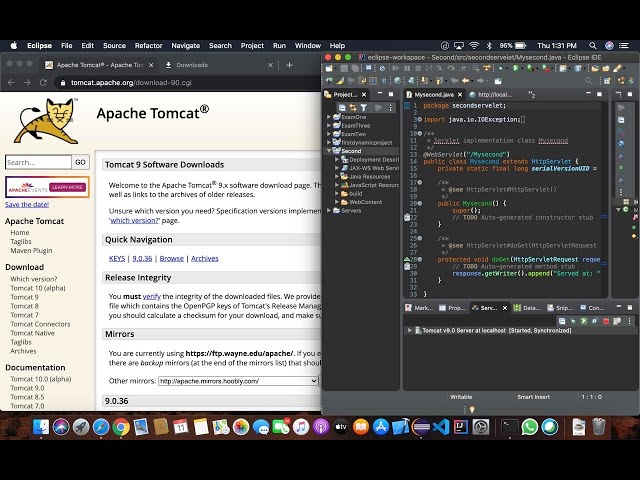 Tomcat Install Mac OS || Eclipse