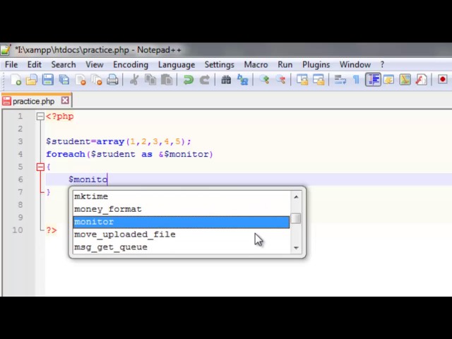 PHP - Arrays and The foreach loop