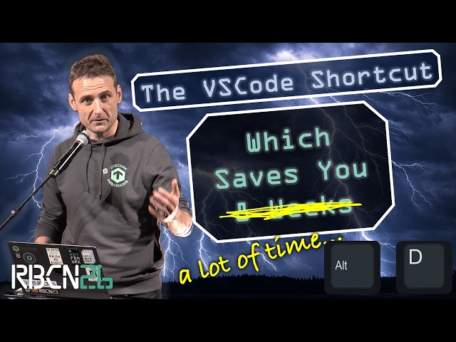 RoboCon 2026 - The VSCode shortcut which saves you 8 weeks
