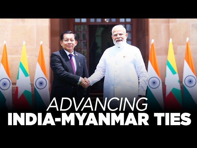 LIVE: PM Modi meets Myanmar President U Min Aung Hlaing at Hyderabad House, New Delhi
