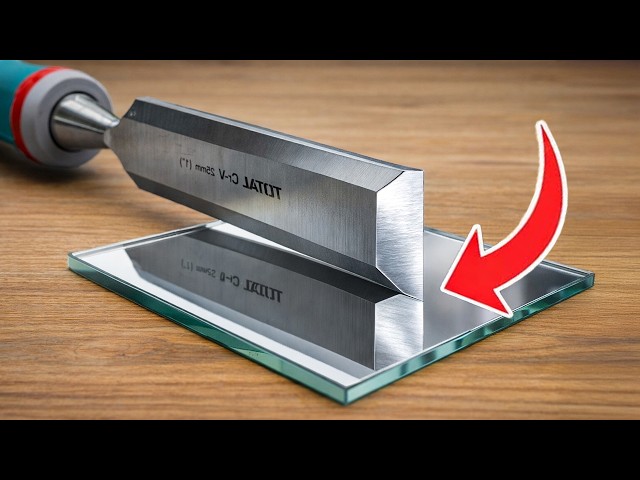 The World's Sharpest Chisel! Easy Way To Sharpen Chisels To Razor-Sharp Edge Like A Pro