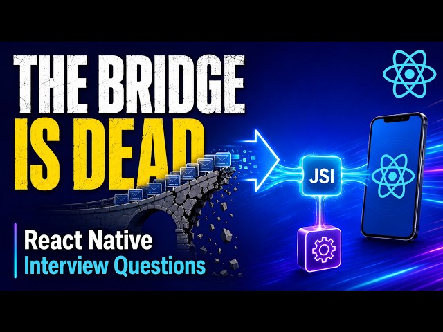 Stop Confusing Bridge, JSI & TurboModules | React Native Interview Questions