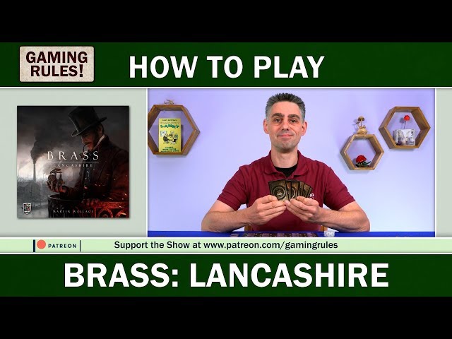 Brass: Lancashire - the official How to Play video from Gaming Rules!