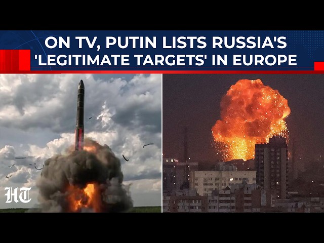 On TV, Putin Lists Russia's 'Legitimate Targets' In Europe, Then Reveals Full Plan To Attack NATO