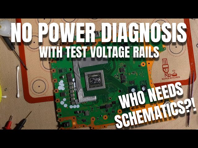 Methodical PlayStation 5 Fault Finding To Diagnose No Power Issues (Including All Test Points)
