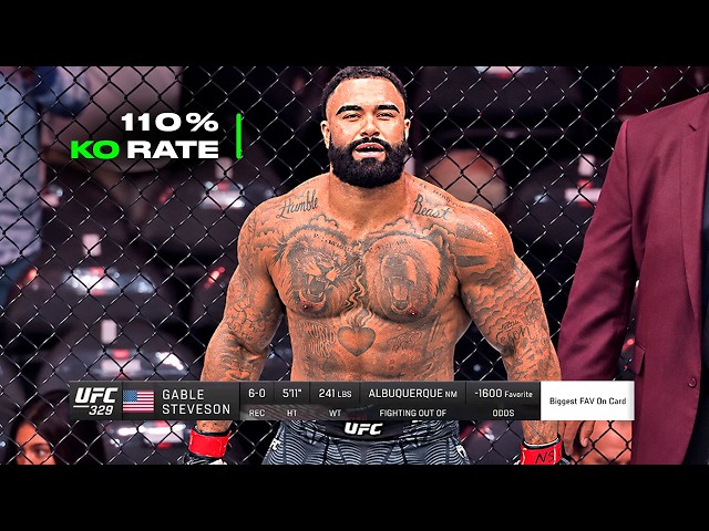 Mike Tyson of Wrestling is in the UFC! Olympic Champion Smashes Through Everyone — Gable Steveson