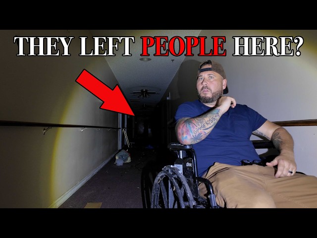 ABANDONED ASYLUM W EVERYTHING LEFT BEHIND (INCLUDING PEOPLE)