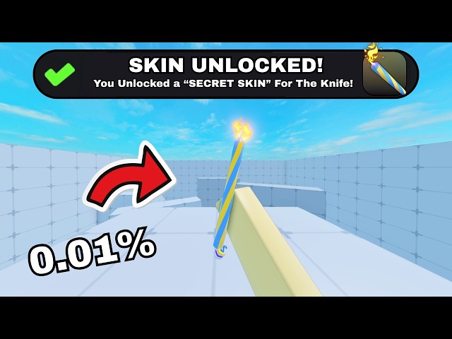 I Unlocked The 0.01% IMPOSSIBLE LIMITED Knife Skin In Rivals!