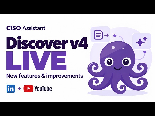 [EN] Discover CISO Assistant v4 | New features, live demo & Q&A