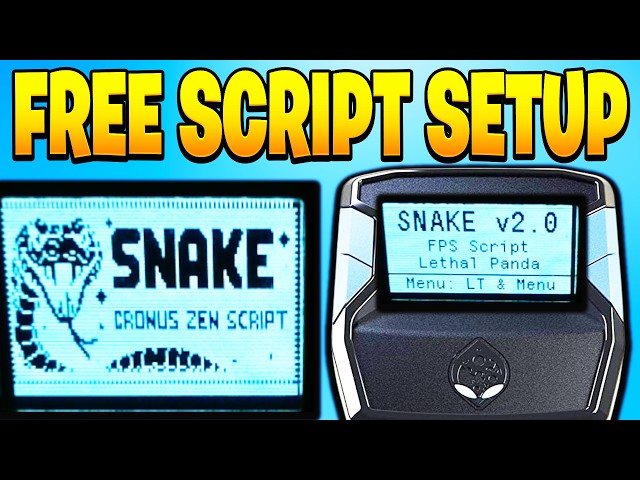 NEW FREE Cronus Zen Script Setup Aim Assist + Recoil Control (PS5 + XBOX + PC)
