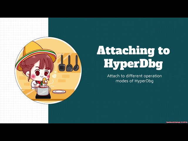 Dbg3301: HyperDbg 02 03 Building and Attaching