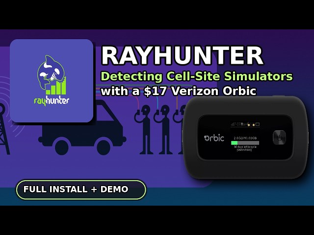 I Turned a $17 Verizon Hotspot into a Spy Detector [Rayhunter]