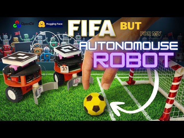 🤖 Build Autonomous Robots That Can Now Play FIFA II FULL MATCH ⚽🔥