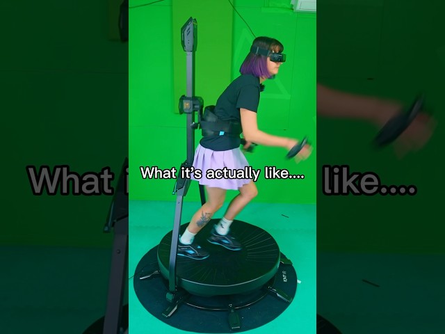 VR Treadmill Expectations VS Reality…