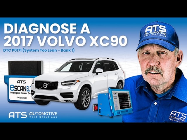 2017 Volvo XC90 - DTC P0171 (System Too Lean Bank 1)