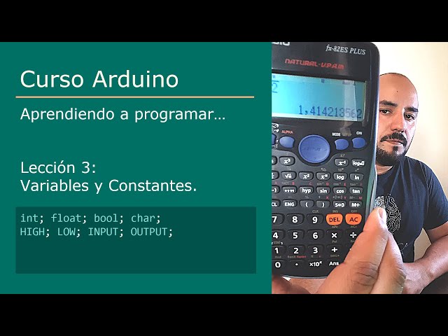 #3 Variables y Constantes [int, float, bool, char] - Curso Arduino 💻
