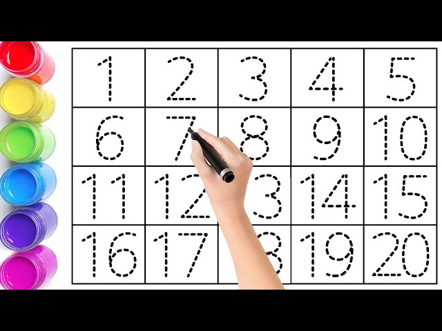 Counting 1 to 100 | 123 Numbers | One two three | सौ तक गिनती इंग्लिश में