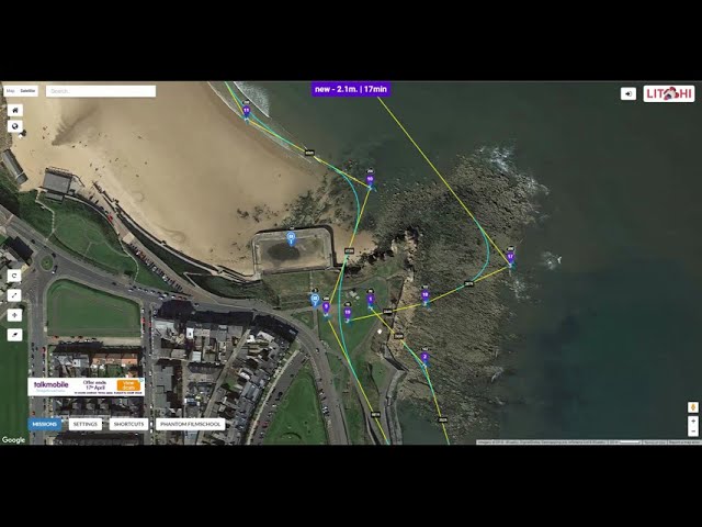 Beginners Tutorial dji phantom -  Litchi Hub on computer to Flight