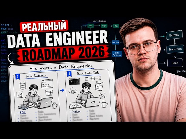 Data Engineer РЕАЛЬНЫЙ роадмап за 20 минут | Как получить оффер на 300к