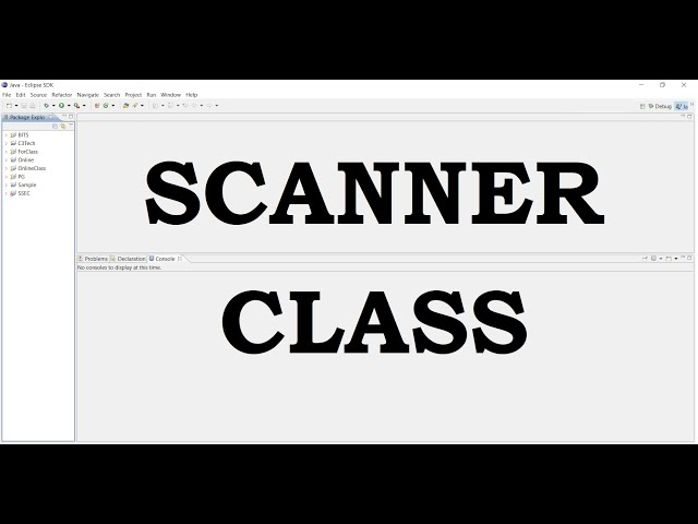 09 Scanner | CORE JAVA in Tamil | C3Tech Academy