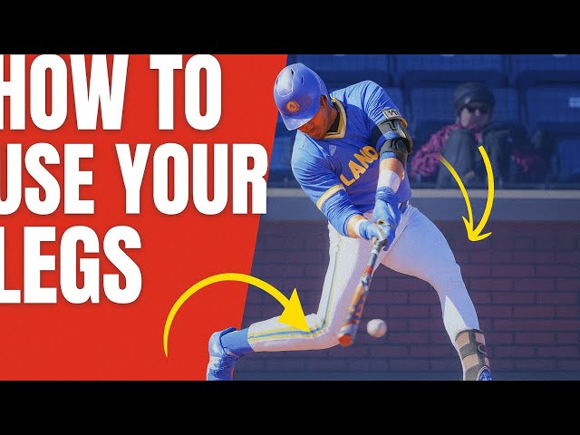 How MLB Hitters Use Their Legs For Power