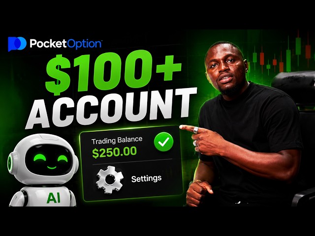 Pocket Option AI Bot Setting For More Than $100 Trading Account