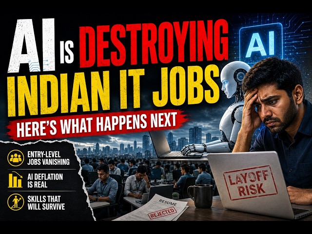 AI Is Destroying Indian IT Jobs — Here’s What Happens Next