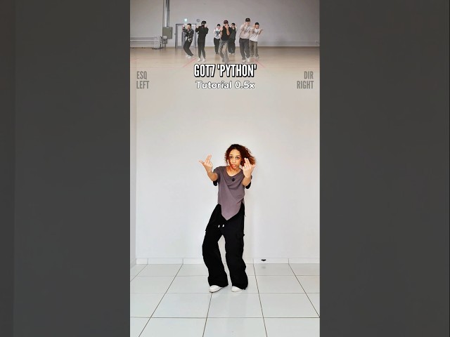 [Dance Tutorial] GOT7 'PYTHON' - mirror & slow #kpop #dancetutorial