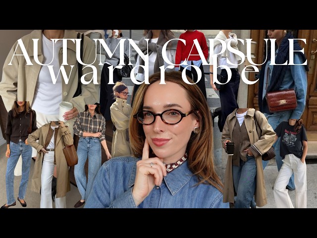HOW TO BUILD A 10 PIECE CAPSULE AUTUMN WARDROBE | Classic highstreet basics & my wardrobe essentials