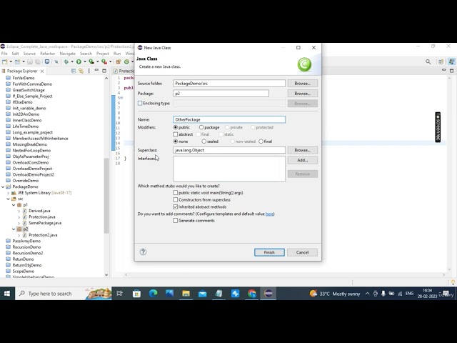Packages and Interfaces practical part1 | Java