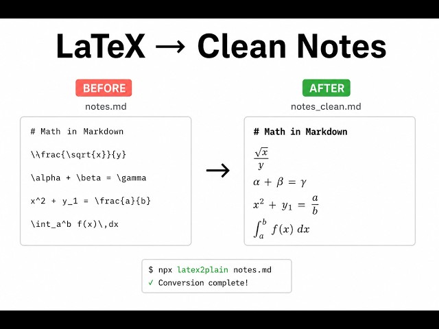 Copy-Pasted AI Notes Have a Problem… So I Built This - generate clean pdf's in seconds