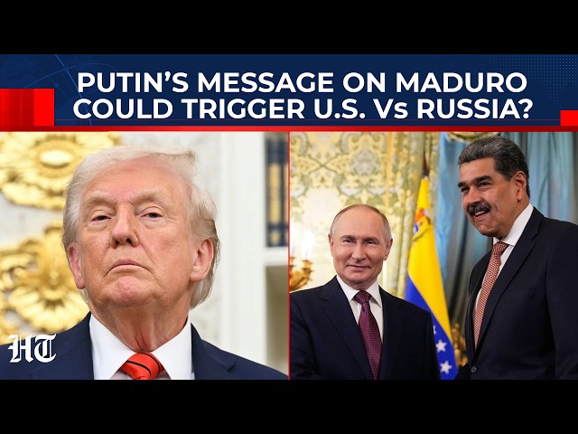 'Russia Stands With...': Putin’s Shocking & Direct Message For Trump On Maduro To Stun US Forces